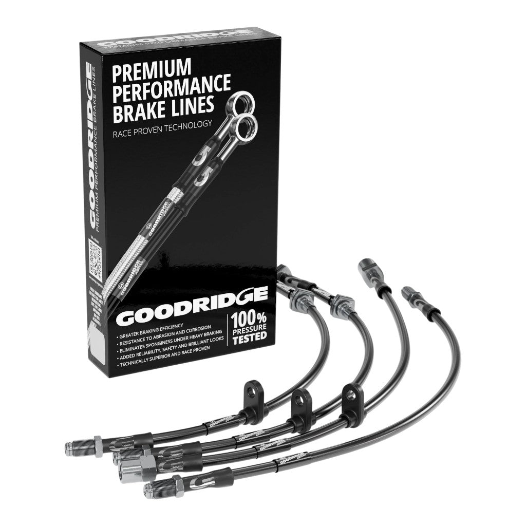 GOODRIDGE SBW0270-4C Front/Rear Perfomance Brake Hose Kit for BMW 3 Series M340i xDrive (G20/G28) Photo-0