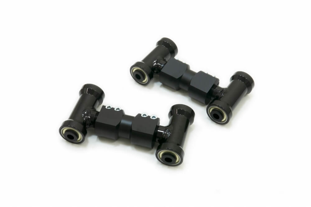HARDRACE 6655-BLK Front upper arm adjustable 2pcs-set for NISSAN Z (Z32) - SKYLINE (R32) Photo-0