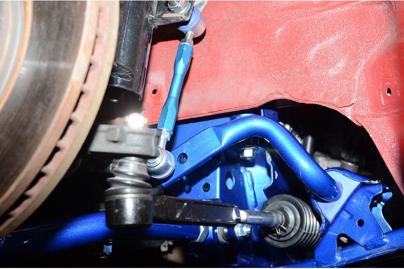 HARDRACE 7506 FT86/BRZ/FR-S FRONT ADJ. STABILIZER LINK 2PCS/SET Photo-1