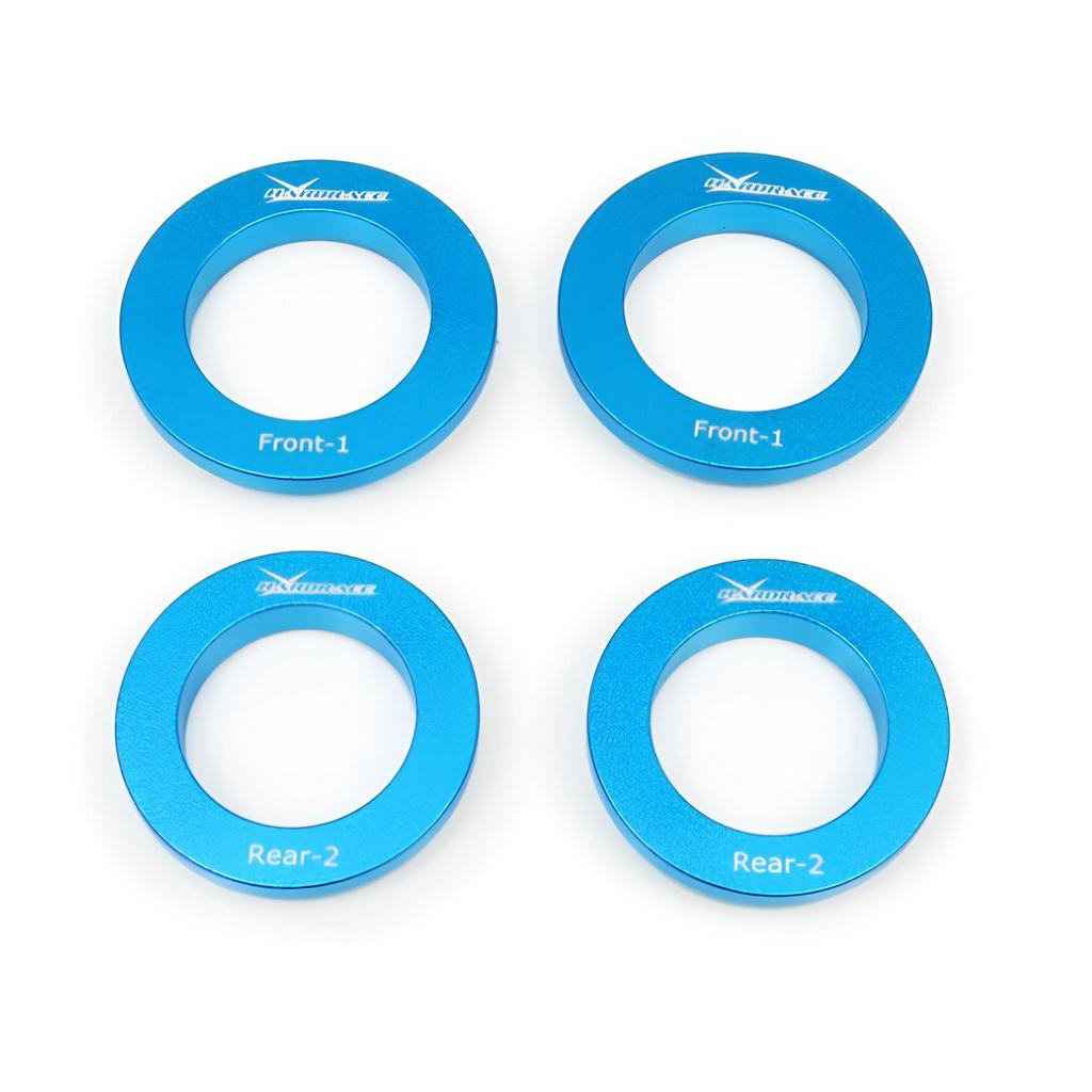 HARDRACE Q0856 Rear Subframe Anti-Vibration Insert, 4pcs for VW Golf R (MK8.5) 2024- / Golf R 8 2021- / Tiguan 2016- Photo-0