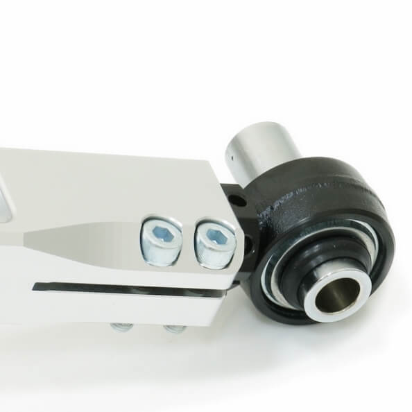HARDRACE Q1354 Adj. Front Upper Arm - Aluminum Body (Harden Rubber) 2pcs for FORD Bronco 2021+ Photo-1