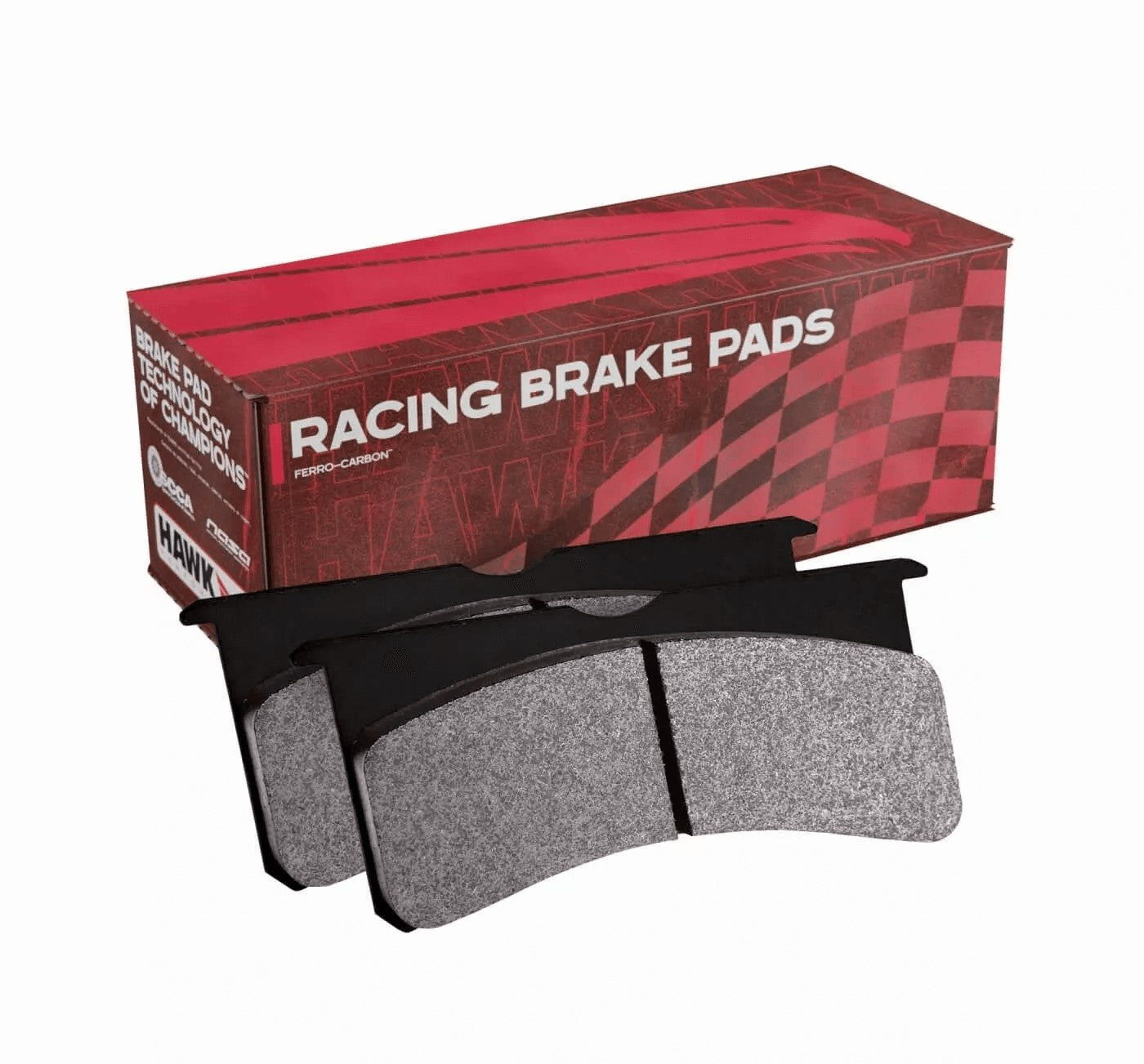 HAWK HB158D.515 Rear Brake Pads ER-1 Endurance Racing for MAZDA RX-7 1985-1995/ MAZDA 6 i 2.3L 2003-2004 Photo-0