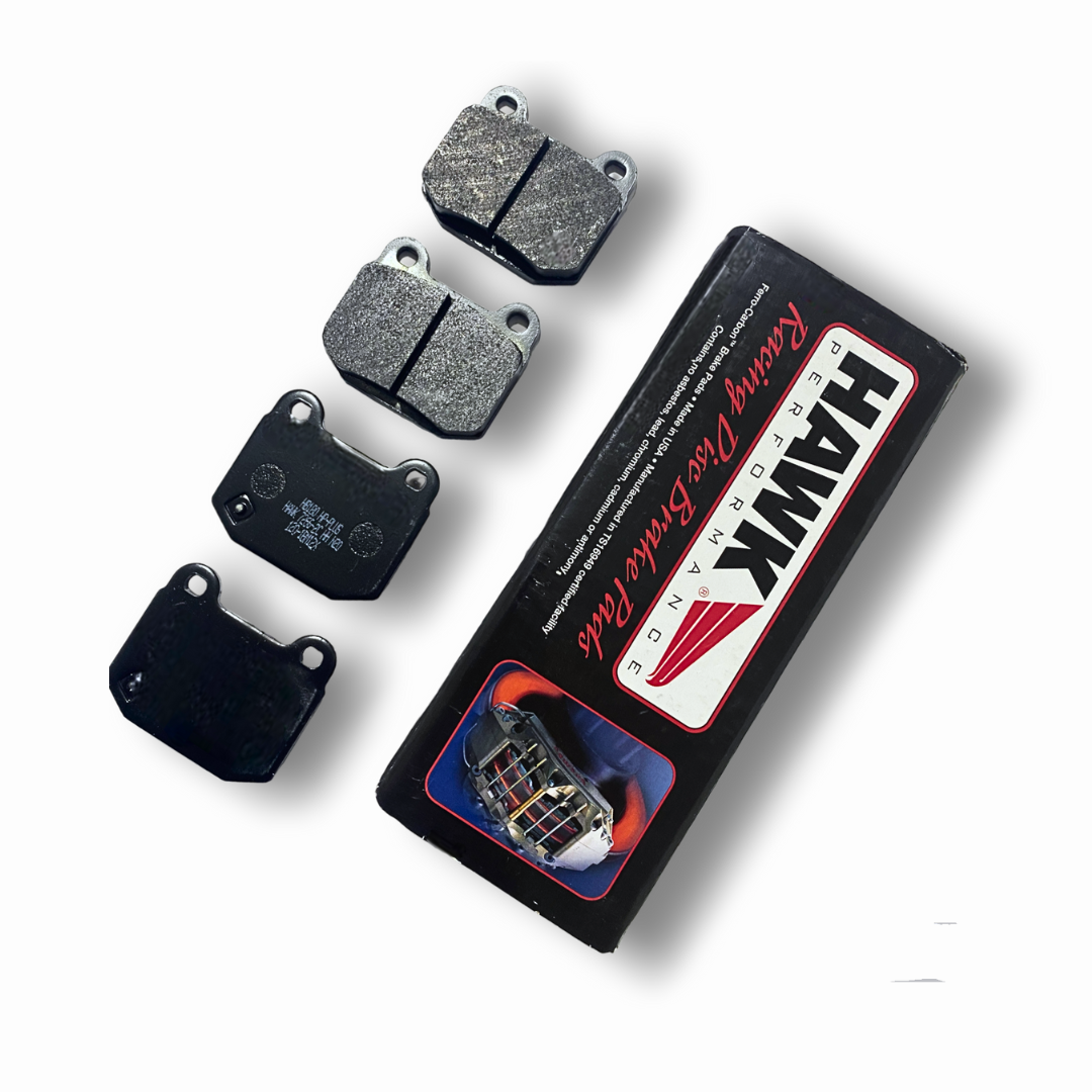 HAWK HB180N.560 Rear Brake Pads HP+ for SUBARU Impreza WRX STI 2004-2015 / TOYOTA (GT86 / GR86) / MITSUBISHI Lancer EVO 1996-2007 Photo-4
