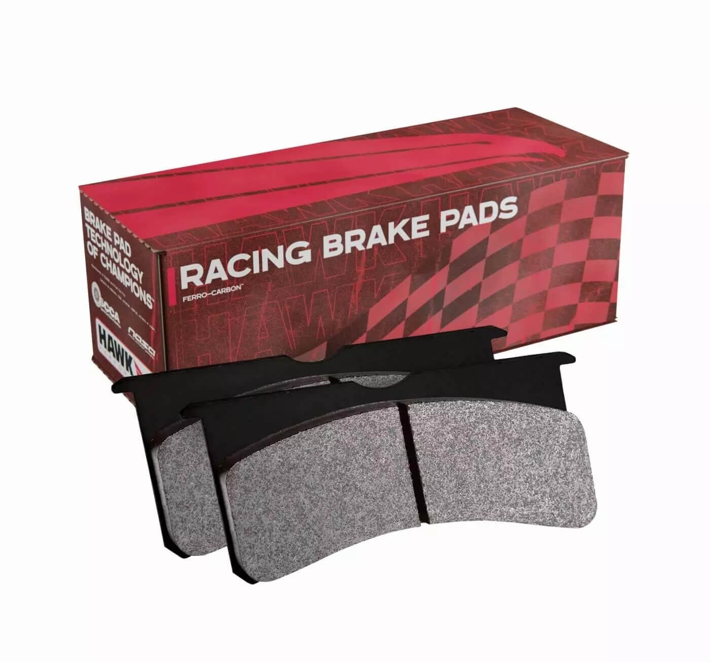 HAWK HB289D.610 Front Brake Pads ER-1 Endurance Racing for PORSCHE Cayman Base 2.7L 2007-2008 Photo-0