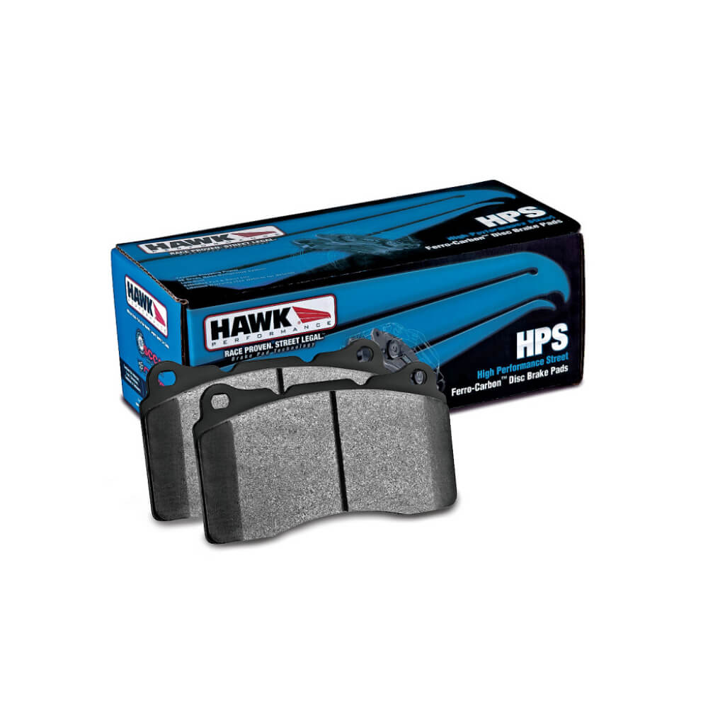 HAWK HB453F.585 Front Brake Pads HPS for SUBARU Impreza WRX STI 2004-2015 / MITSUBISHI Lancer EVO 5-10 2003-2014 Photo-1