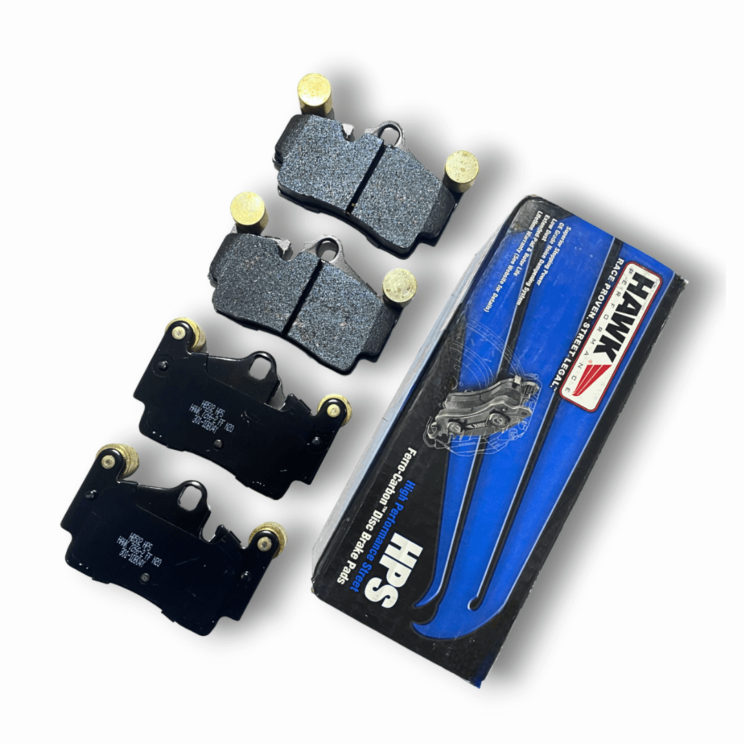 HAWK HB502F.606 Rear Brake Pads HPS for AUDI Q7 2006-2015 / VW Touareg / PORSCHE Cayenne 2002-2010 Photo-2
