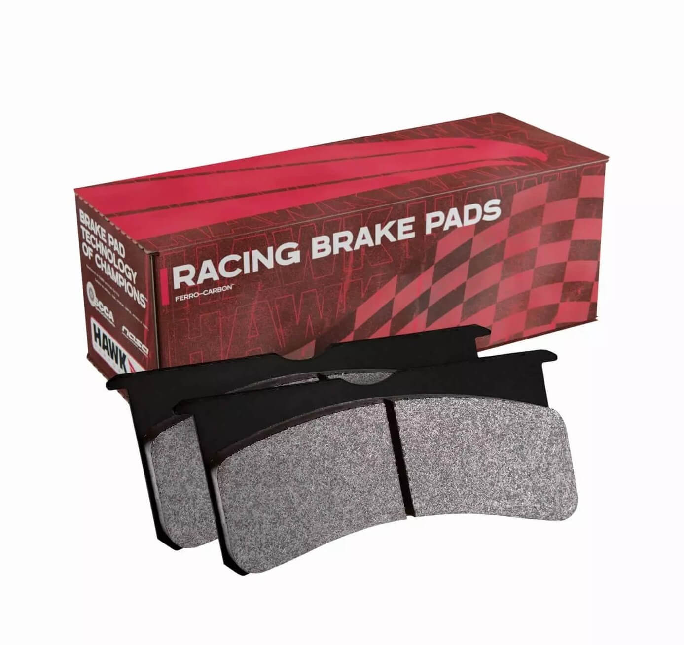HAWK HB532D.570 Rear Brake Pads ER-1 Endurance Racing for CHEVROLET Corvette Z06 7.0L 2006-2008 Photo-0