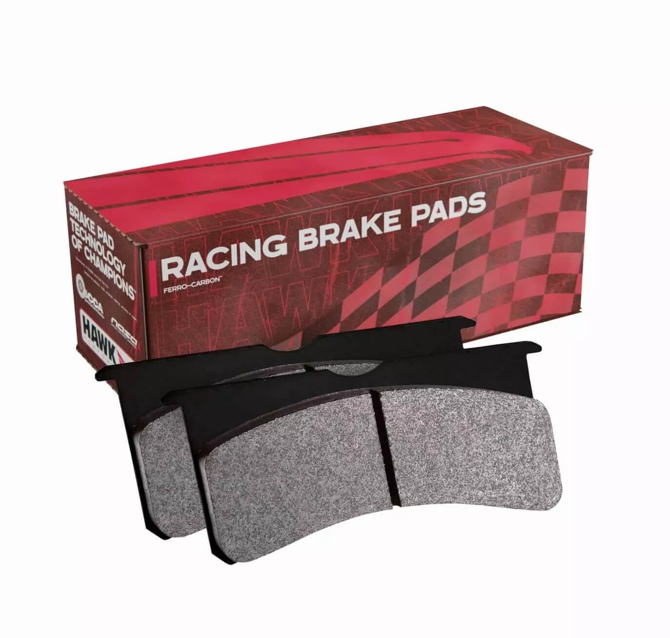 HAWK HB548D.510 Front Brake Pads ER-1 Endurance Racing for CHEVROLET Cobalt SS 2008-2010/ MAZDA MX-5 Miata Club 2.0L 2016-2020 Photo-0