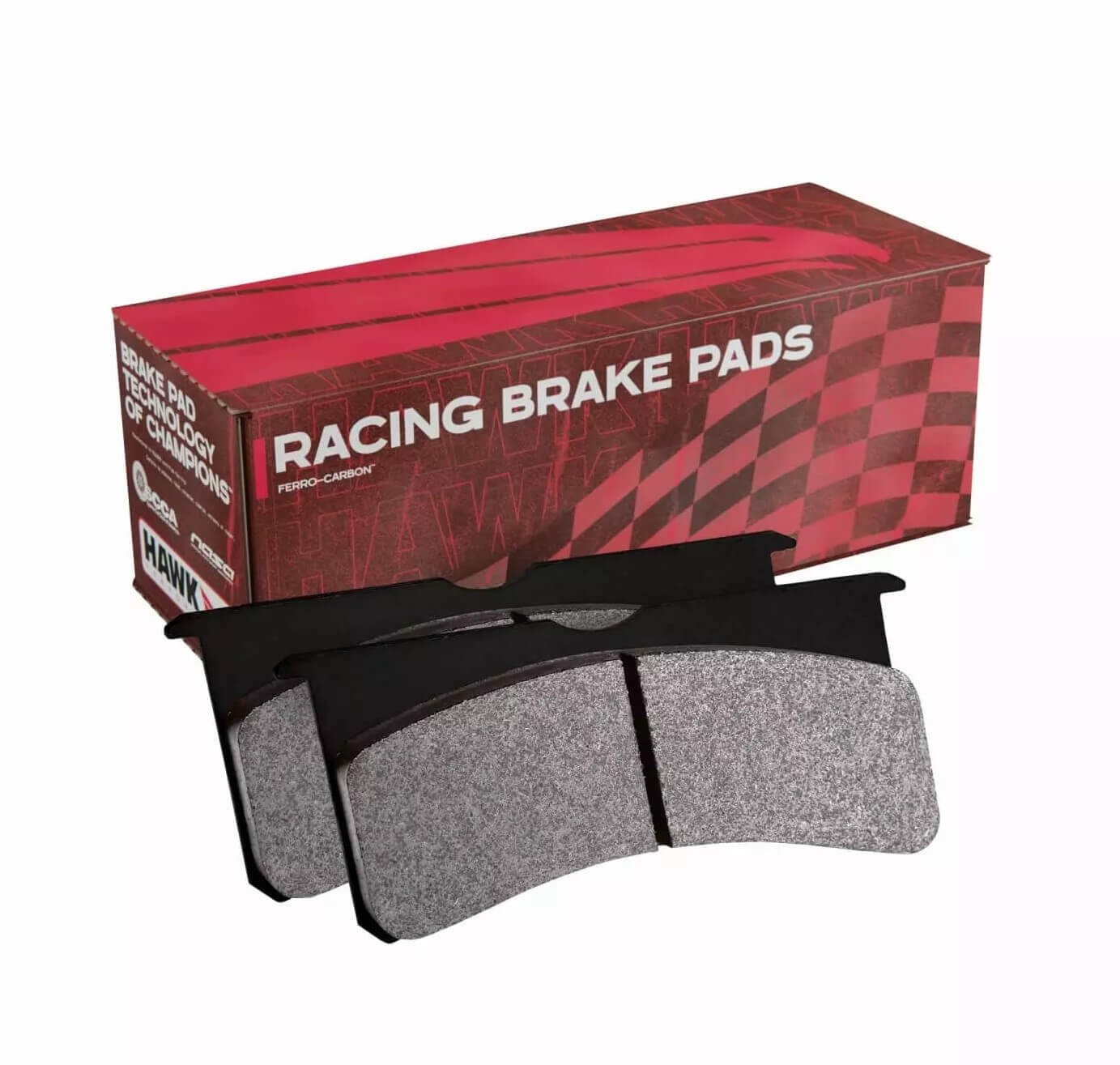 HAWK HB726D.582 Front Brake Pads ER-1 Endurance Racing for CHEVROLET Corvette Stingray 6.2L 2015-2018 Photo-0