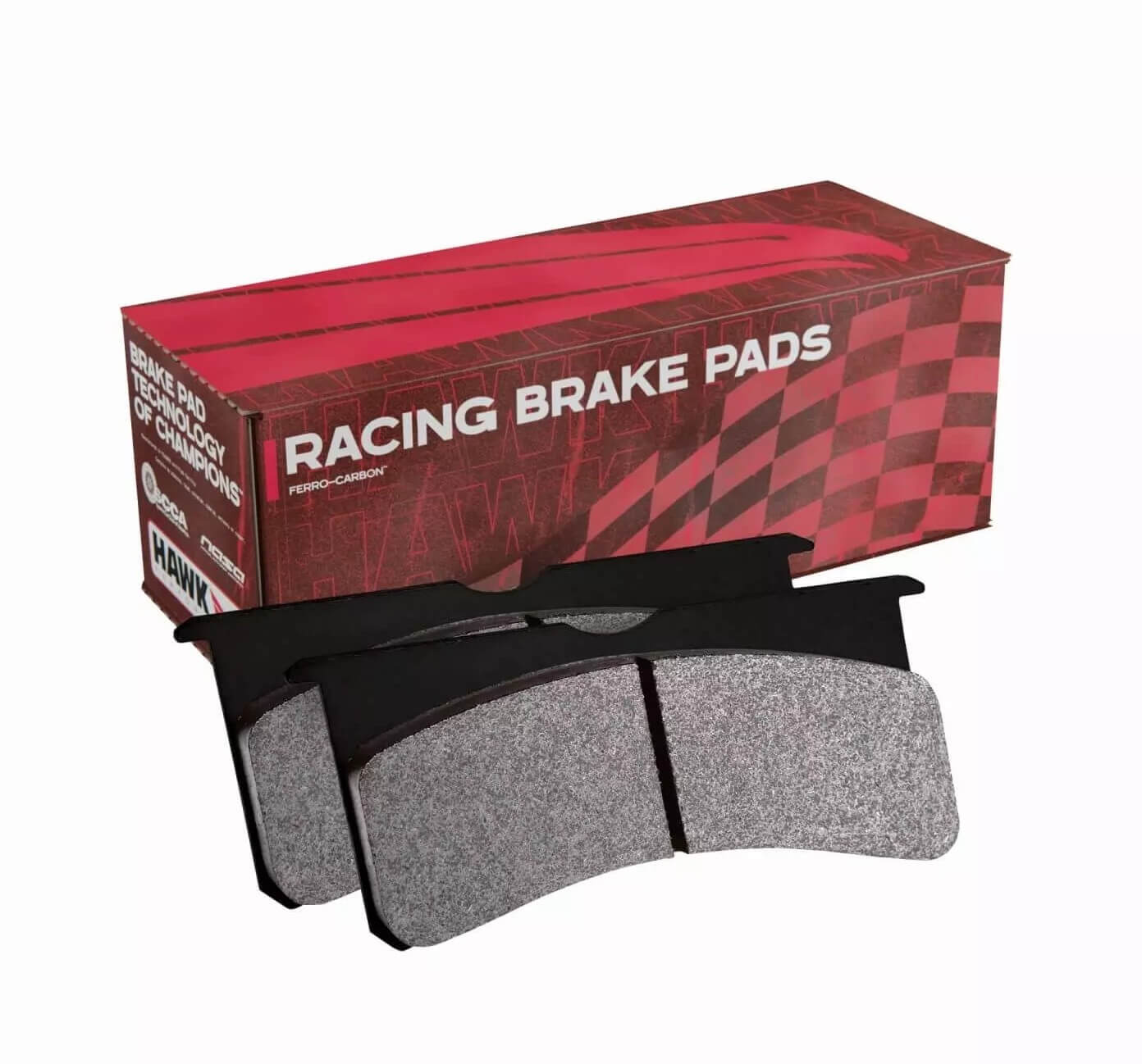 HAWK HB736D.629 Front Brake Pads ER-1 Endurance Racing for FIAT 500 2012-2017 Photo-0