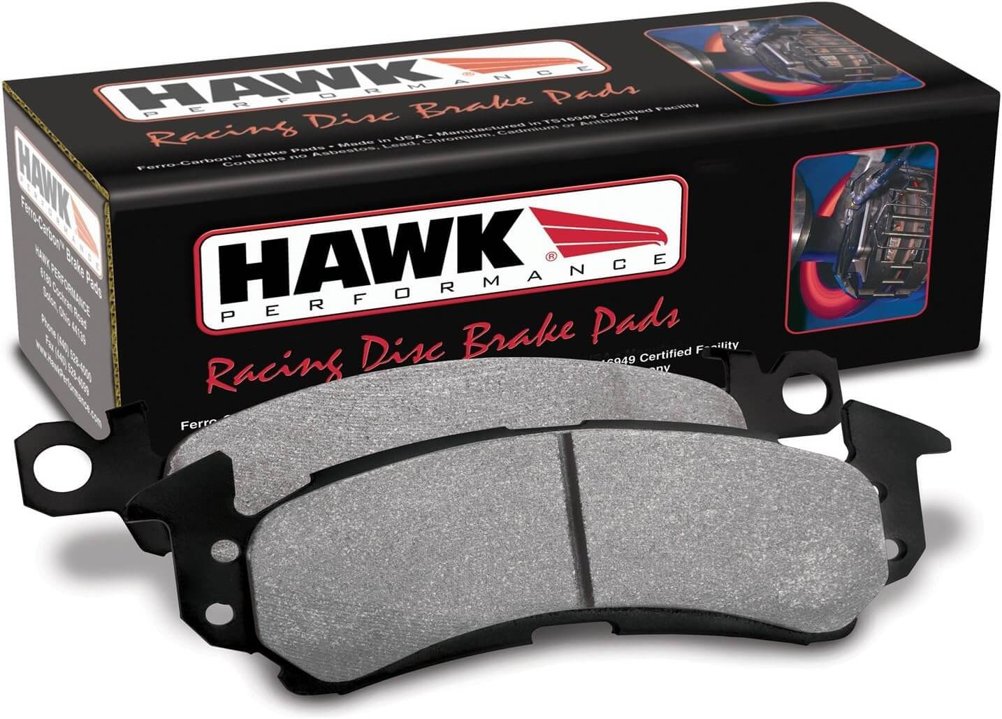 HAWK HB963N.755 Brake Pads HP Plus Photo-0
