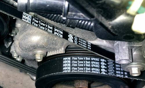 HKS 24996-AK042 Fine Tune V-BELT 3PK796 (for water pump) for MAZDA Roadster 1.5L Photo-1