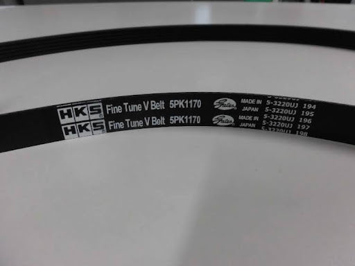 HKS 24996-AK054 V-Belt FINE TUNE 5PK1170 Photo-0