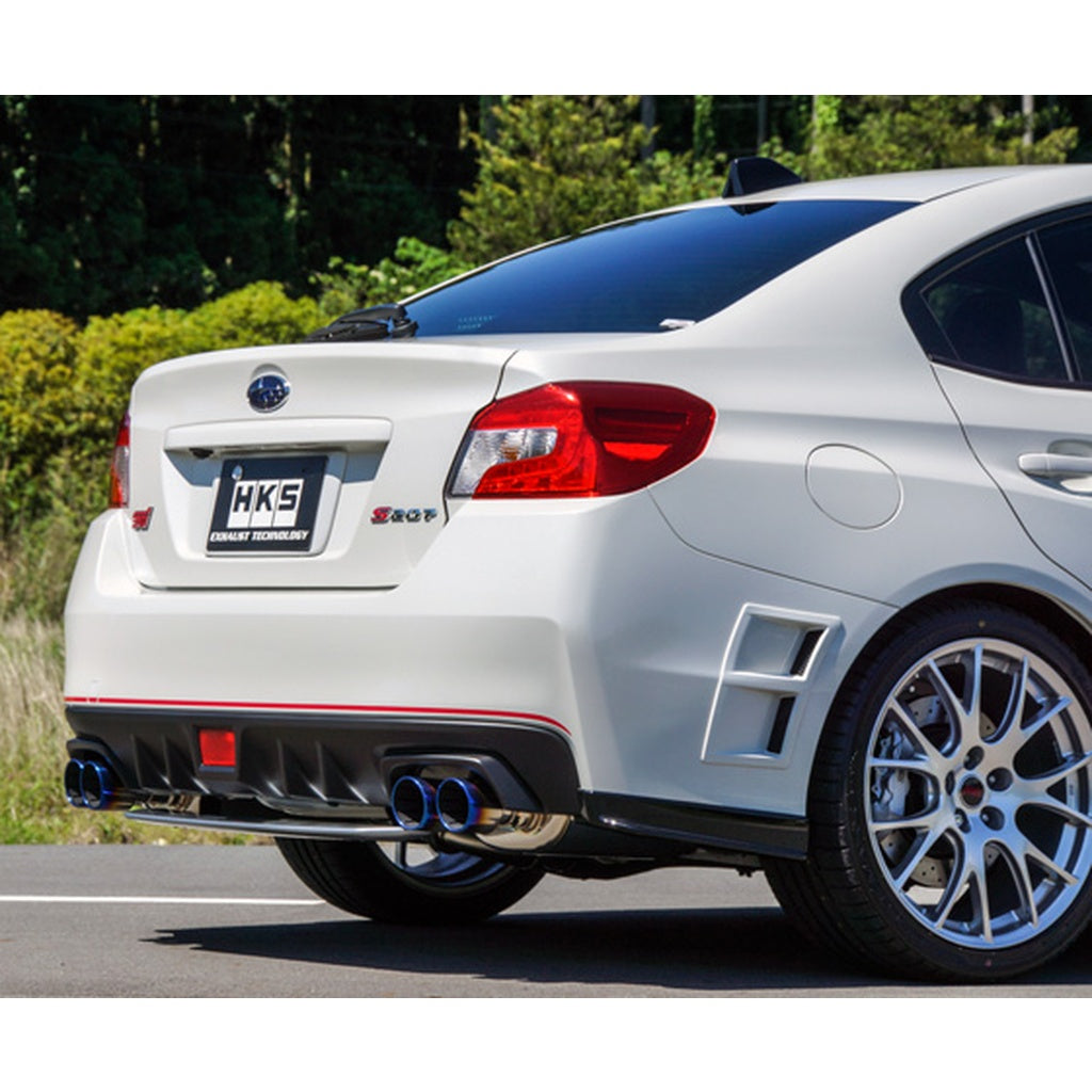 HKS 31029-AF013 Ehaust System Super Turbo Muffler for SUBARU WRX STI (VAB) 2014-2020 Photo-1