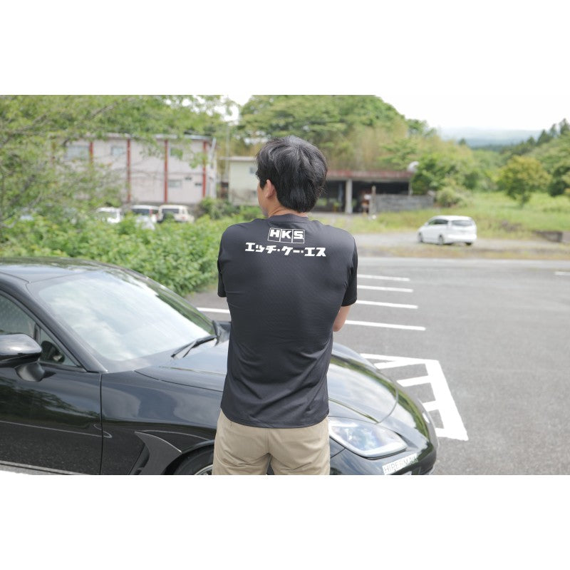 HKS 51007-AK656 T-Shirt KATAKANA Black, Size XXL Photo-3