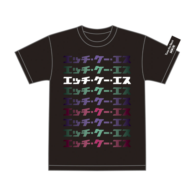 HKS 51007-AK656 T-Shirt KATAKANA Black, Size XXL Photo-0
