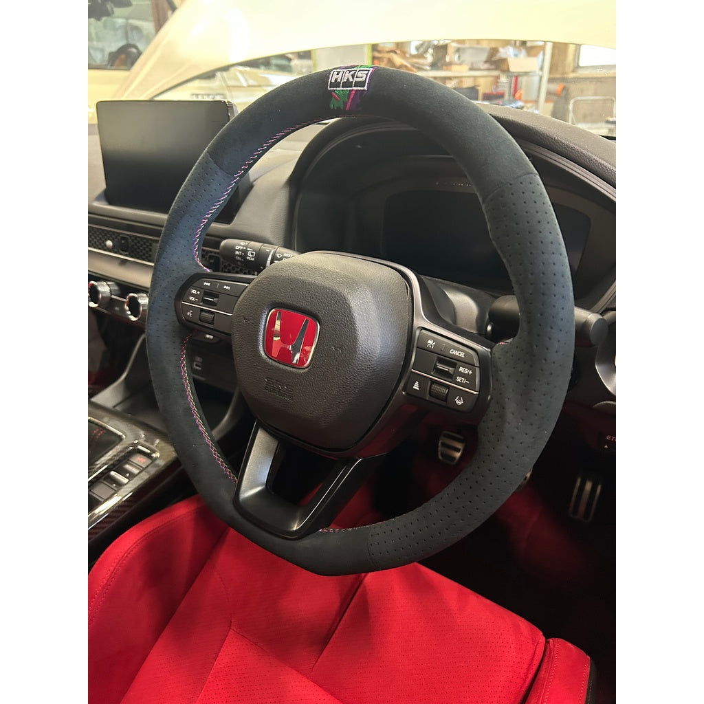 HKS 51999-AH002 Replacement Steering Type-S for HONDA Civic Type R (FL5) Photo-1