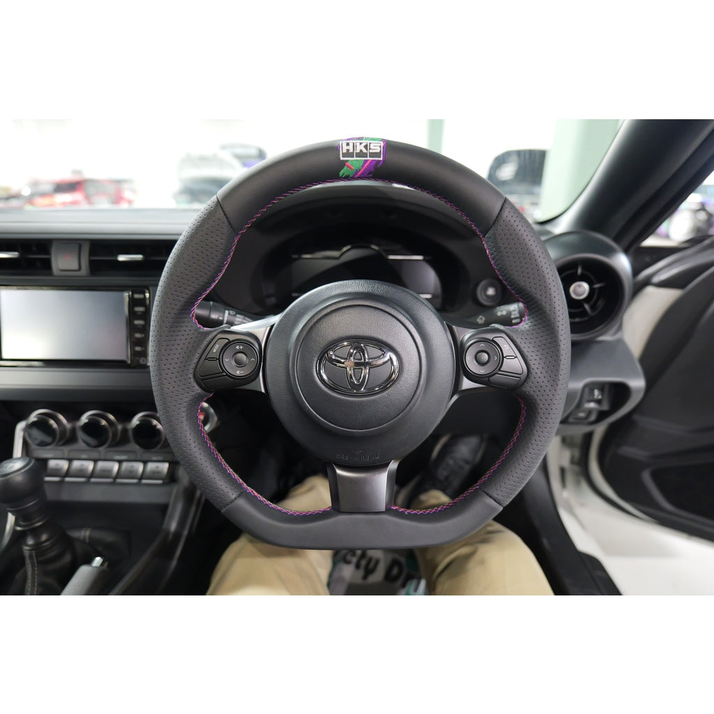 HKS 51999-AT004 Steering Wheel for SUBARU BRZ / TOYOTA GR86 / GT86 Photo-0