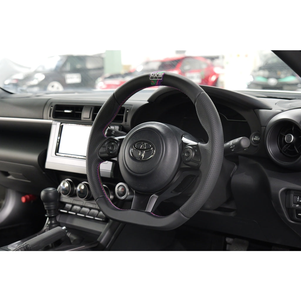 HKS 51999-AT004 Steering Wheel for SUBARU BRZ / TOYOTA GR86 / GT86 Photo-1