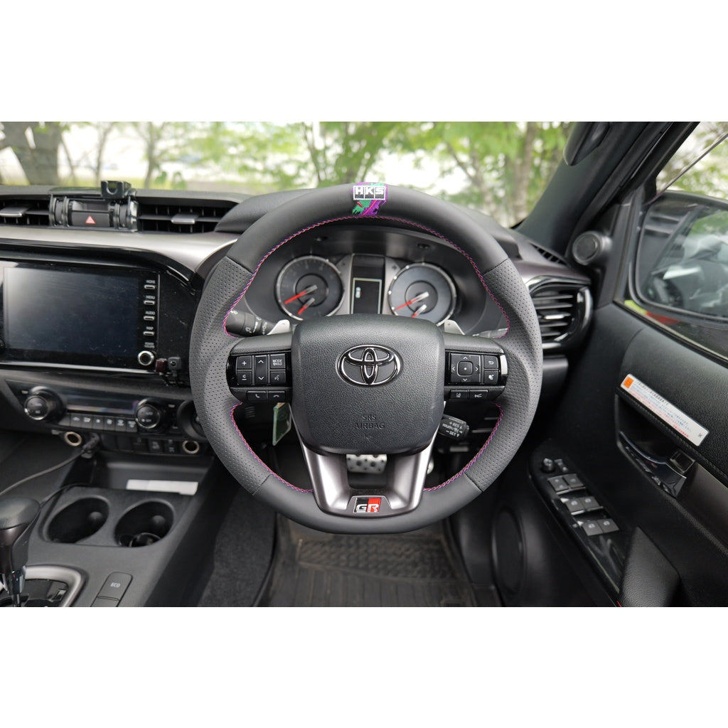 HKS 51999-AT006 Steering Wheel for TOYOTA Land Cruiser (GDJ76W) / Hilux (GUN125) Photo-1