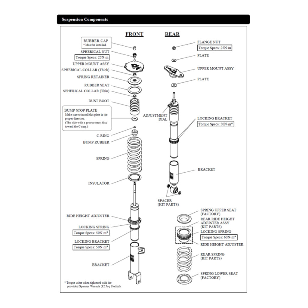 HKS 80300-AA003 Coilover Kit HIPERMAX S for TESLA Model Y 2022- Photo-2
