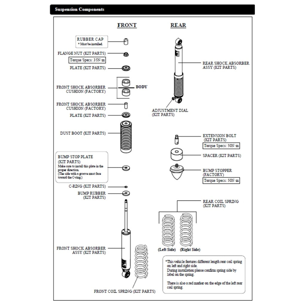 HKS 80300-AA004 Coilover Kit HIPERMAX S for TESLA Model 3 AWD 2019-2023 Photo-2