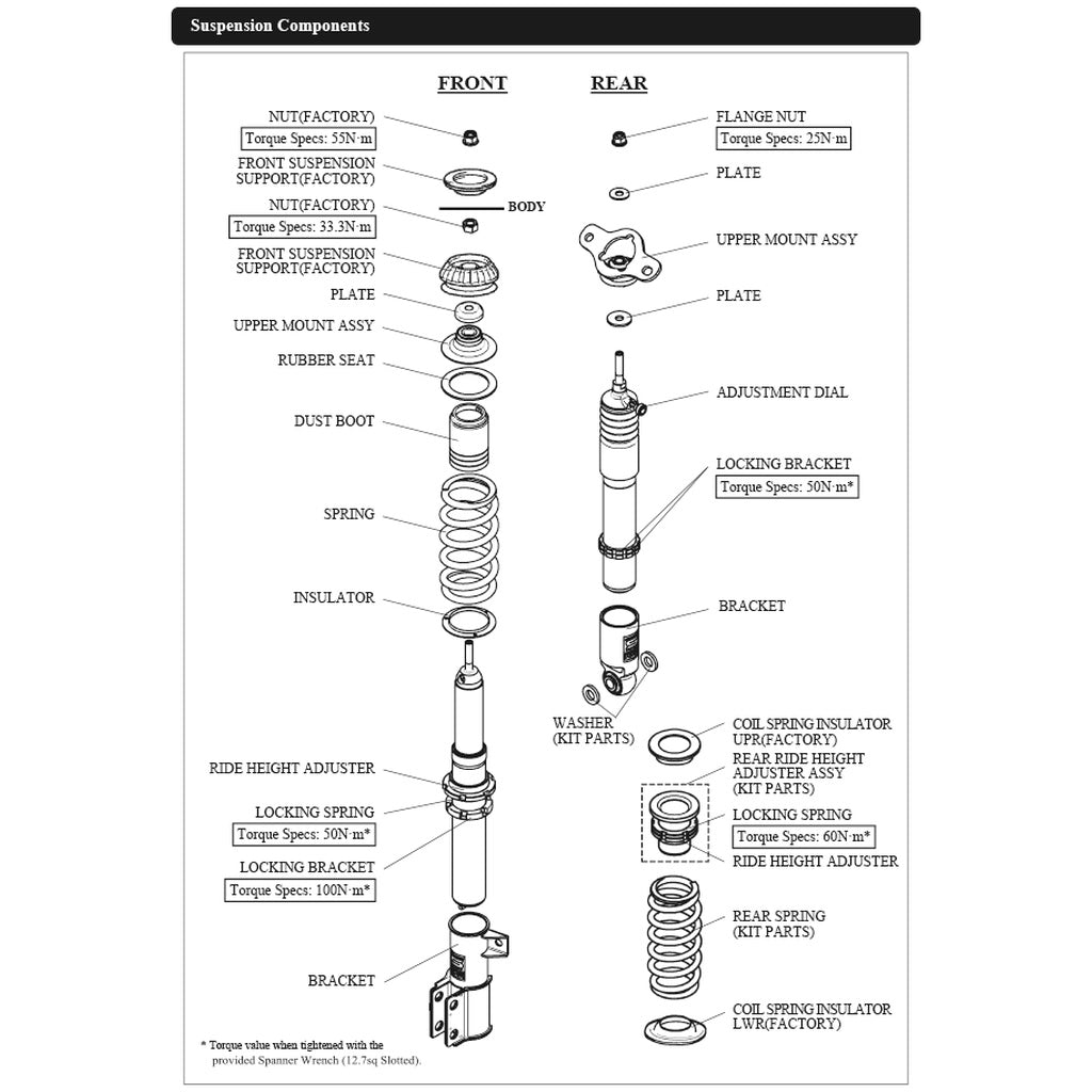 HKS 80300-AT025 Coilover Kit HIPERMAX S for TOYOTA GR Yaris Gen1 (XP210) 2020-2024 Photo-2