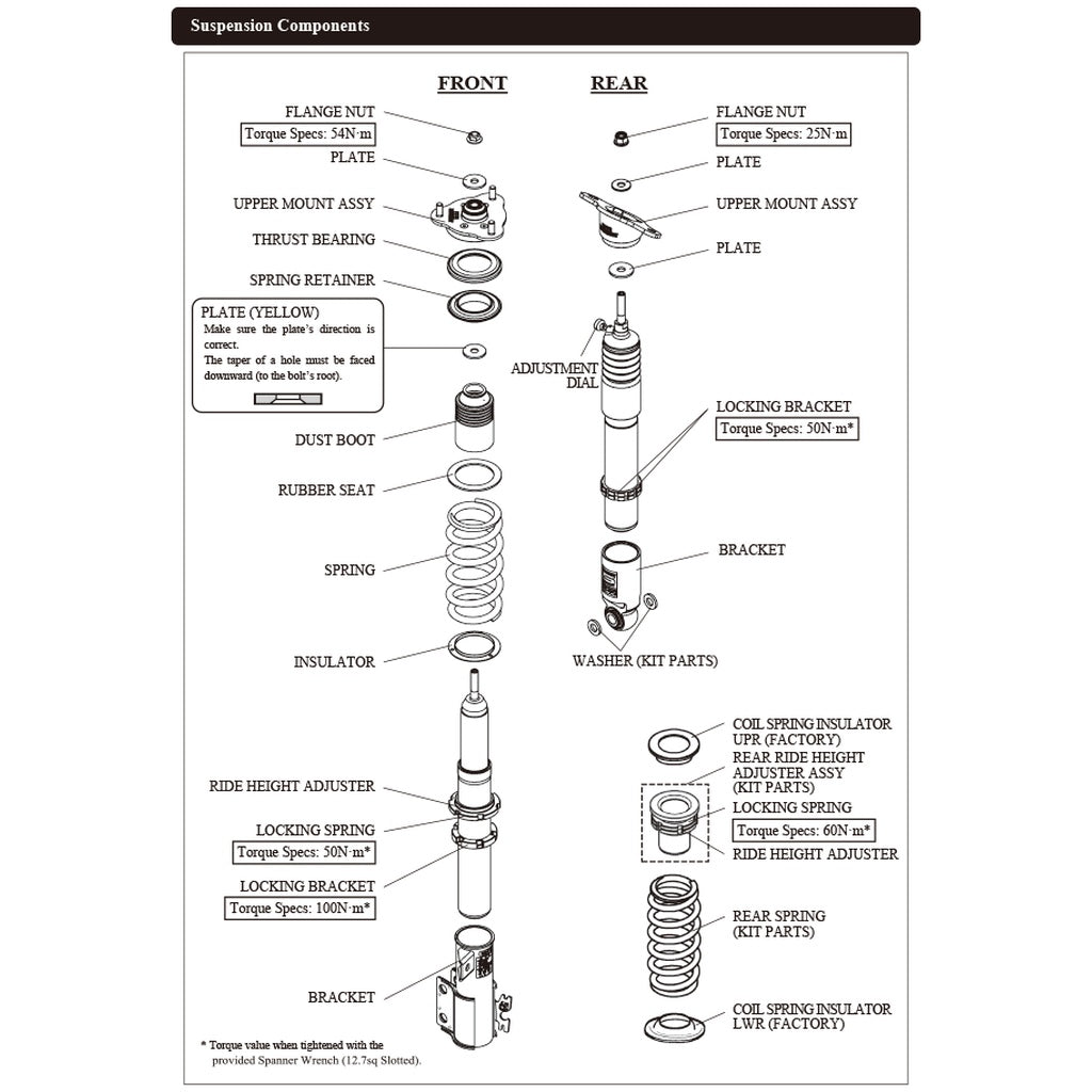 HKS 80300-AT035 Coilover Kit HIPERMAX S for TOYOTA GR Yaris Gen2 (XP210) 2024- Photo-2