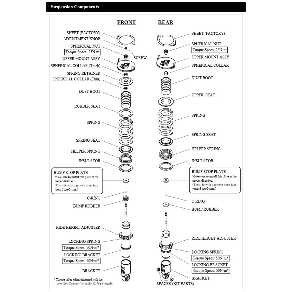 HKS 80310-AZ004 Coilover Kit HIPERMAX R for MAZDA MX-5 (NA/NB) Photo-2