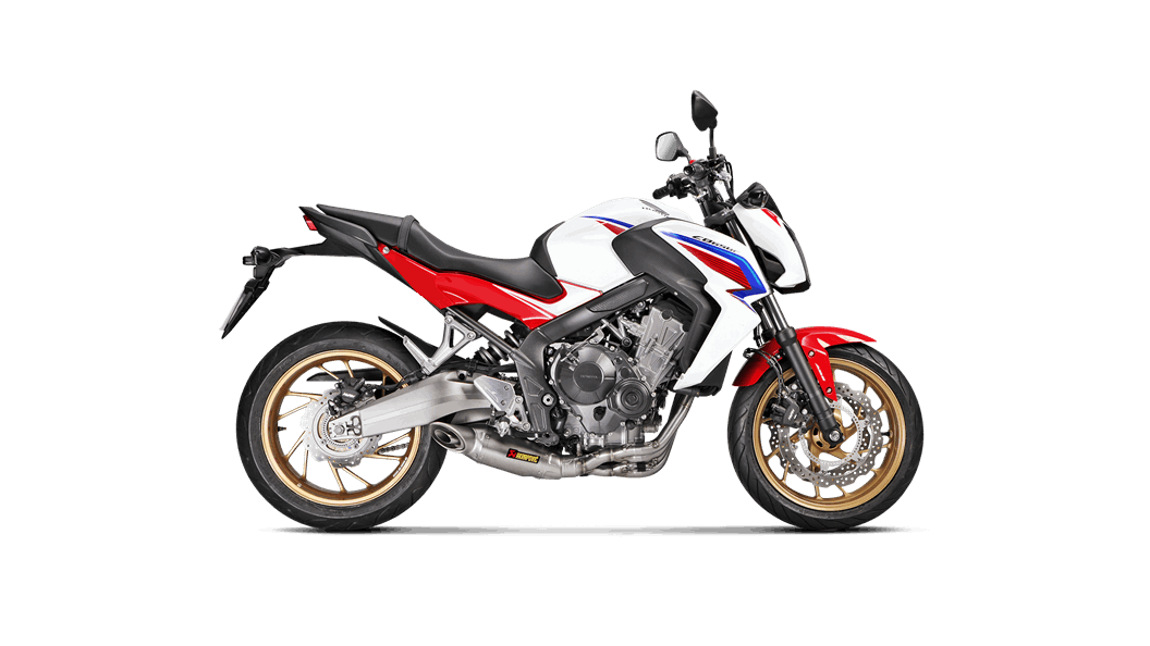 AKRAPOVIC S-H6R11-AFT Racing Line (Titanium) Honda CB 650 F 2014-16 Photo-1