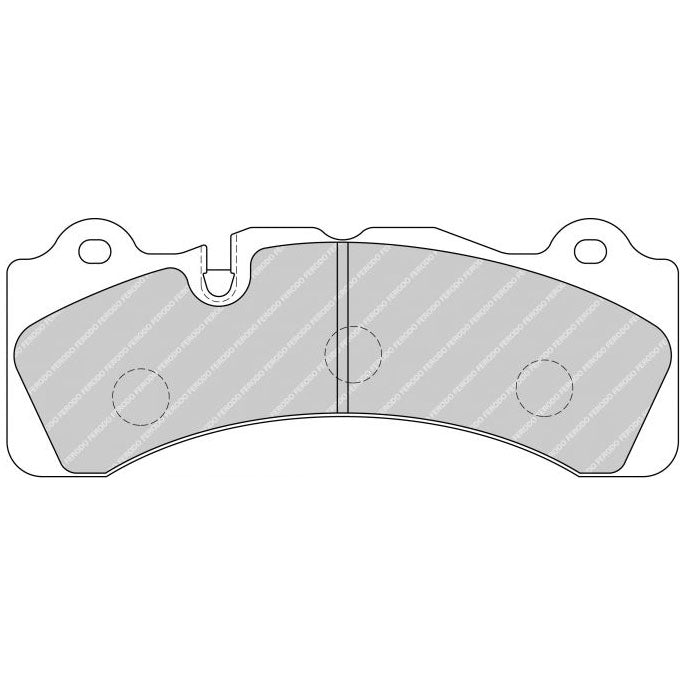 FERODO FRP3099W Brake Pads DS1.11 for Caliper Brembo 6 piston D48 Photo-0