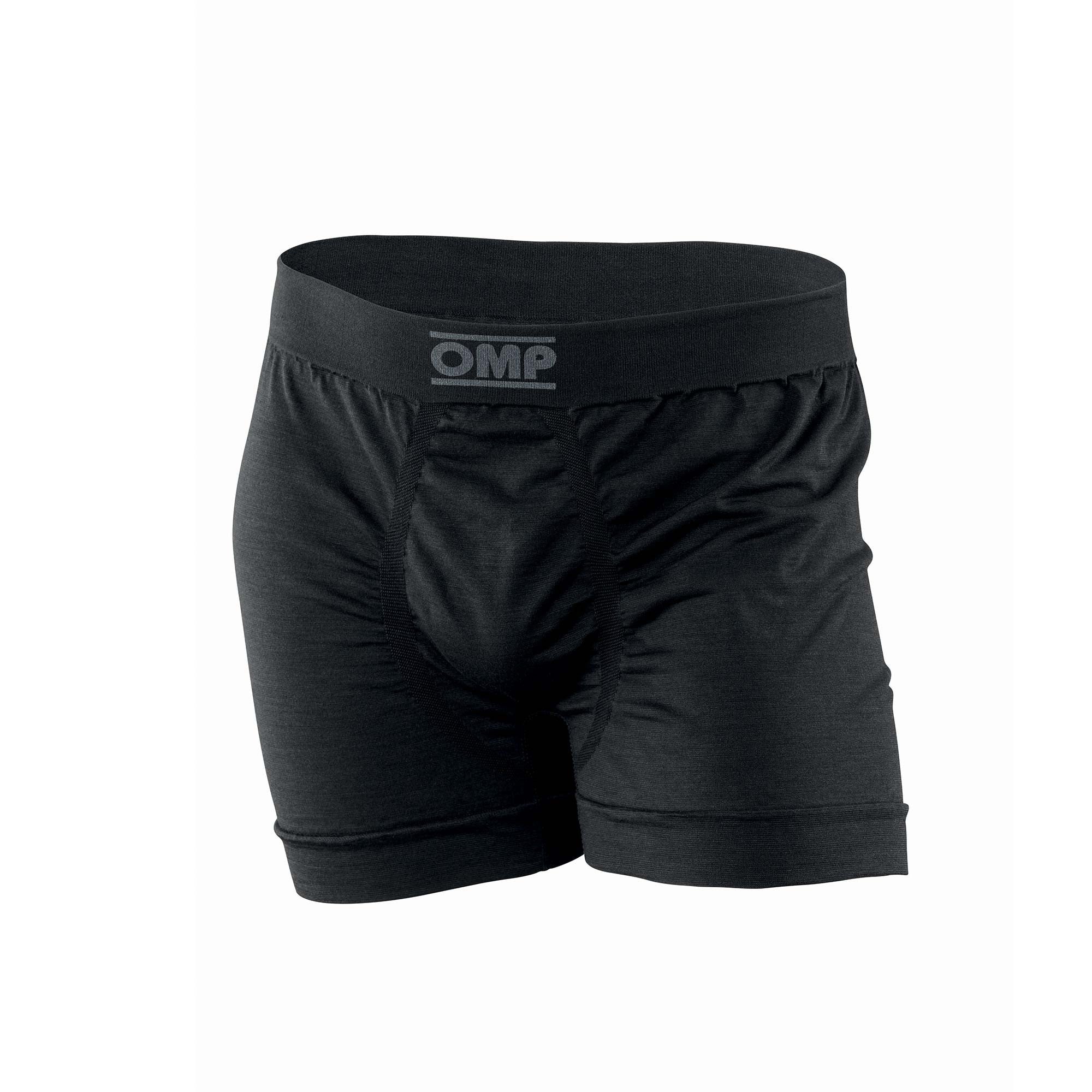 OMP IE0-0785-A01-071-L Boxer underwear, FIA 8856-2018, black, size L Photo-0