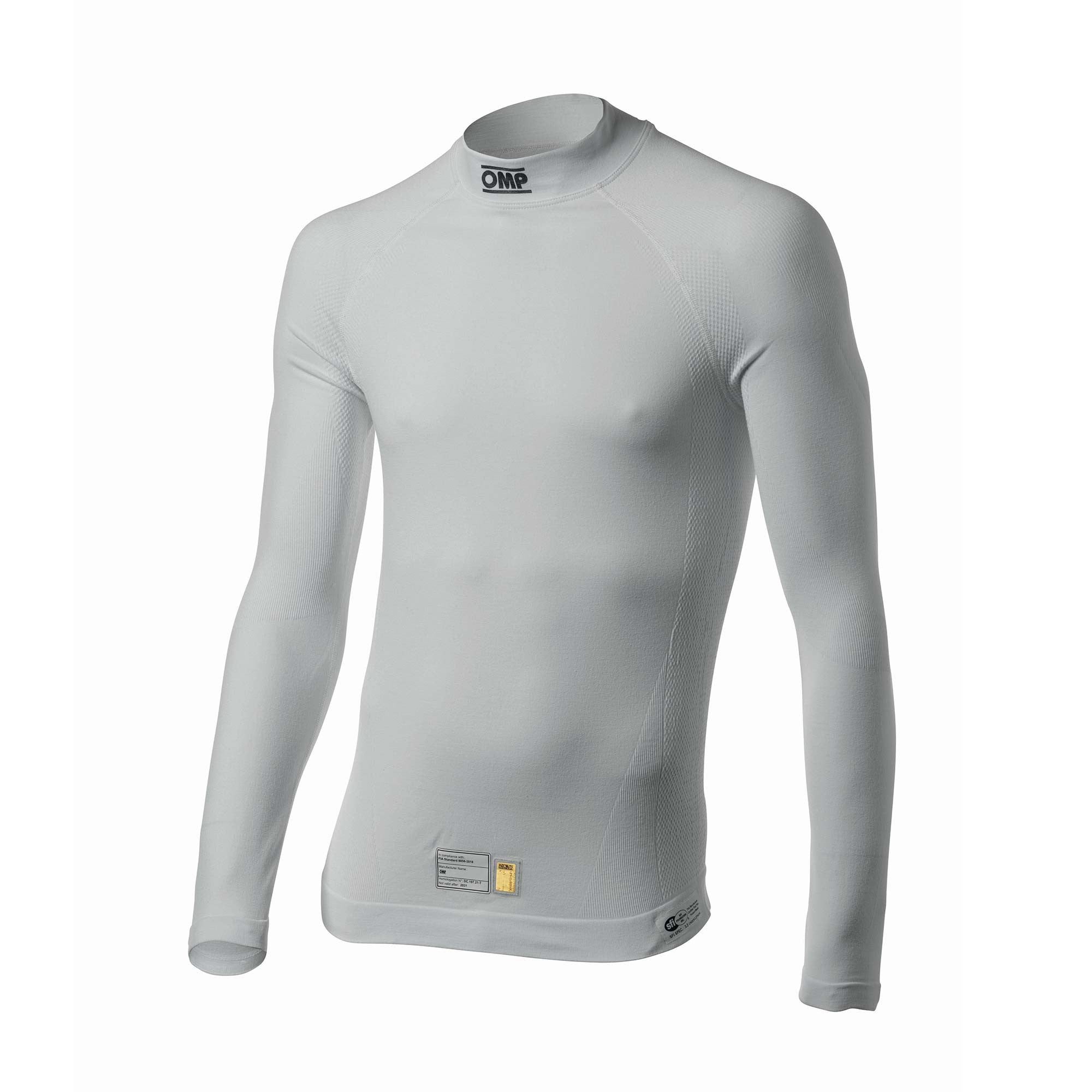 OMP IE0-0792-A01-020-XSS ONE EVO Top underwear, FIA 8856-2018, white, size XS/S Photo-0