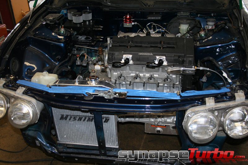 MISHIMOTO MMRAD-CIV-92 Radiator HONDA CIVIC 92-00/DEL SOL 93-97 (Manual Transmission) Photo-2