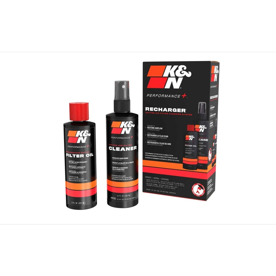 K&N 99-5050 Filter Care Service Kit Red Photo-0