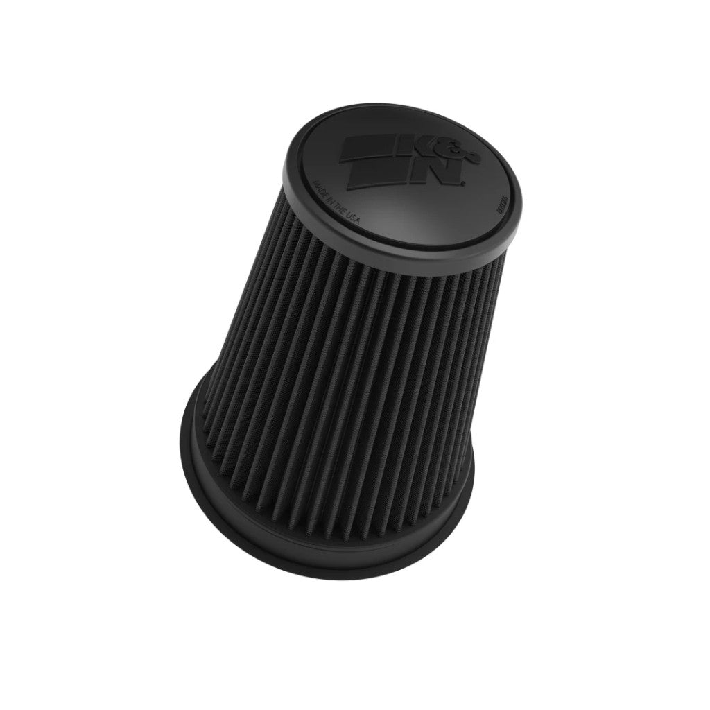 K&N RU-3151HBK Universal Clamp-On Air Filter 5 Inches Flg, 8.5x5x10.5 Photo-0