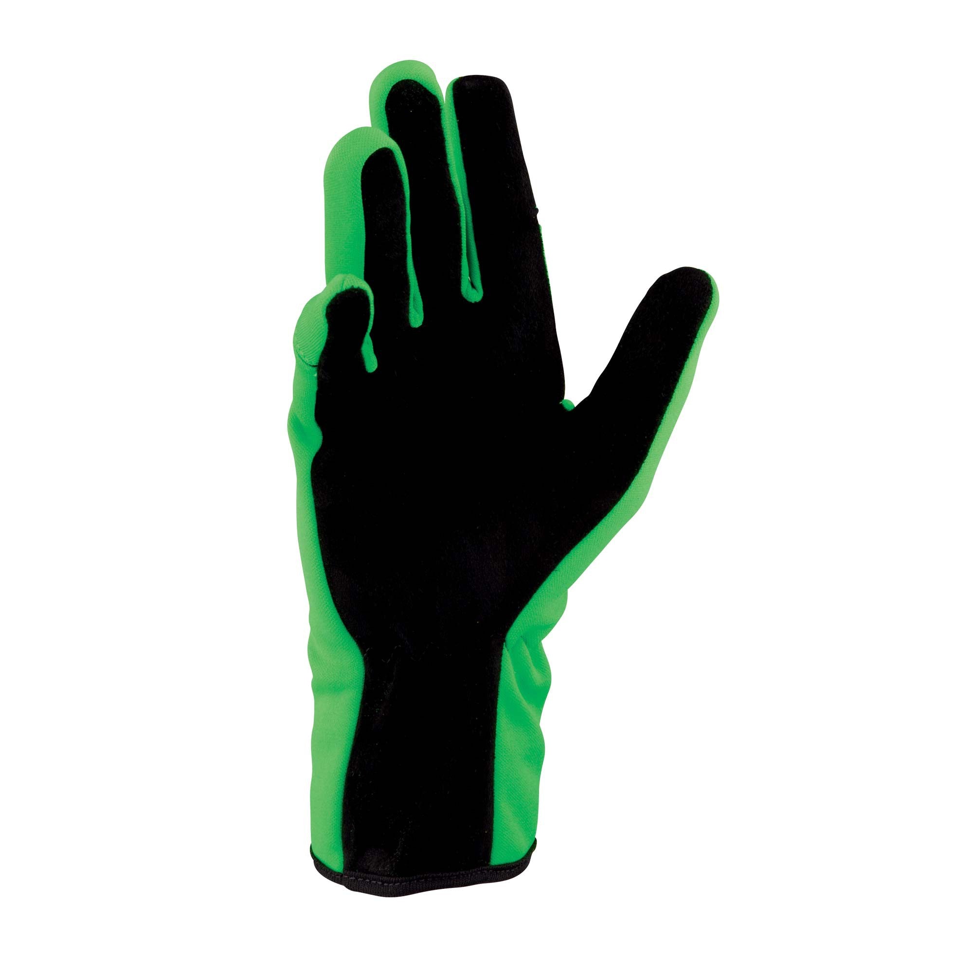 OMP KB0-2750-A01-231-S KS-4 Gloves my2023 Karting gloves, fluo green/black, size S Photo-1