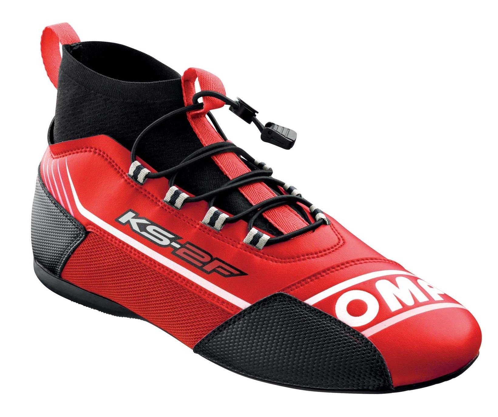 OMP KC0-0830-A01-060-46 KS-2F Karting shoes, red/black, size 46 Photo-0 