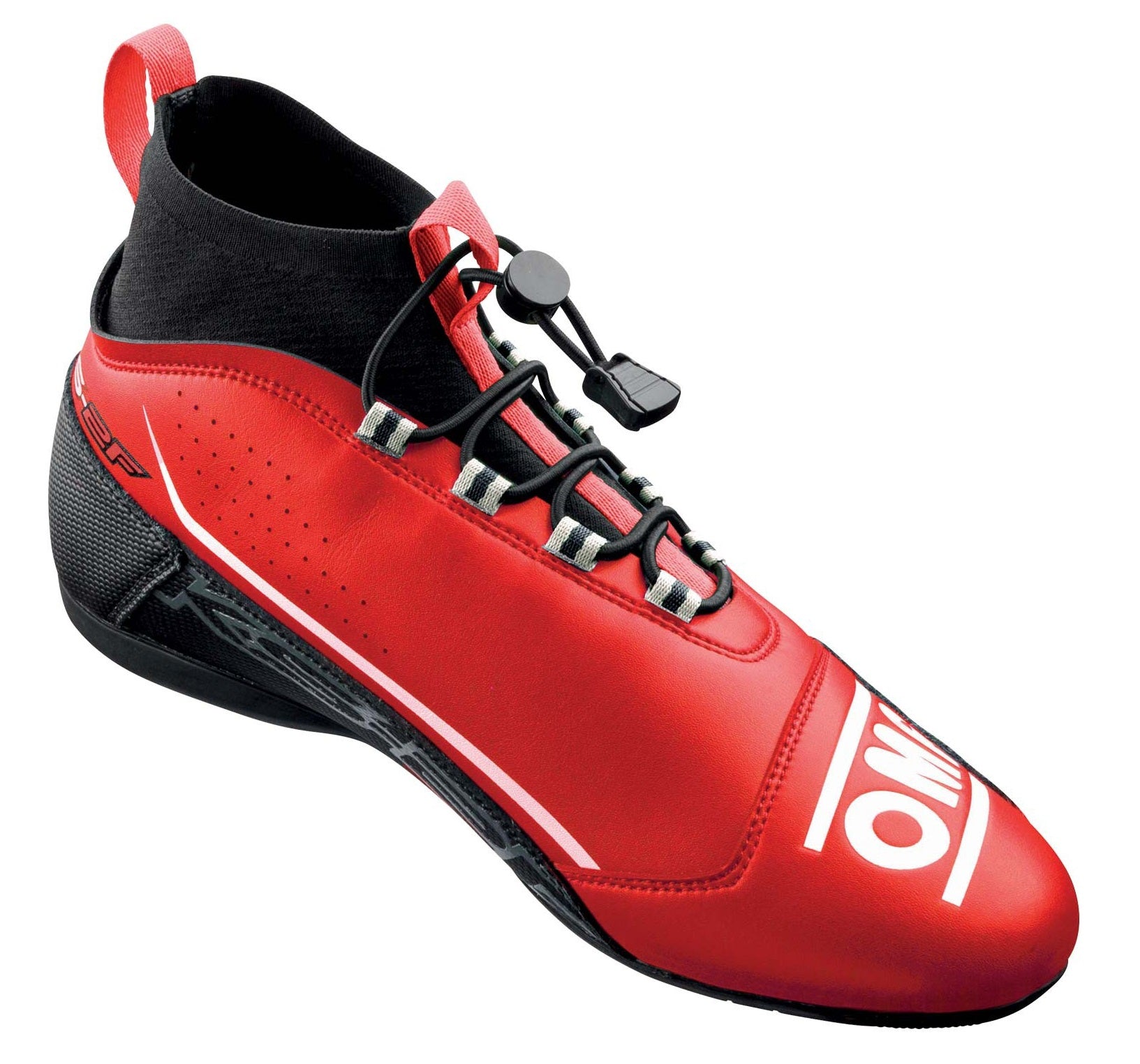 OMP KC0-0830-A01-060-46 KS-2F Karting shoes, red/black, size 46 Photo-1 