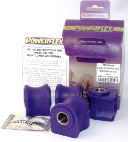 POWERFLEX PFF30-302 x4 Front Wishbone Lower Rear Bushing LANCIA Integrale 16V Photo-0
