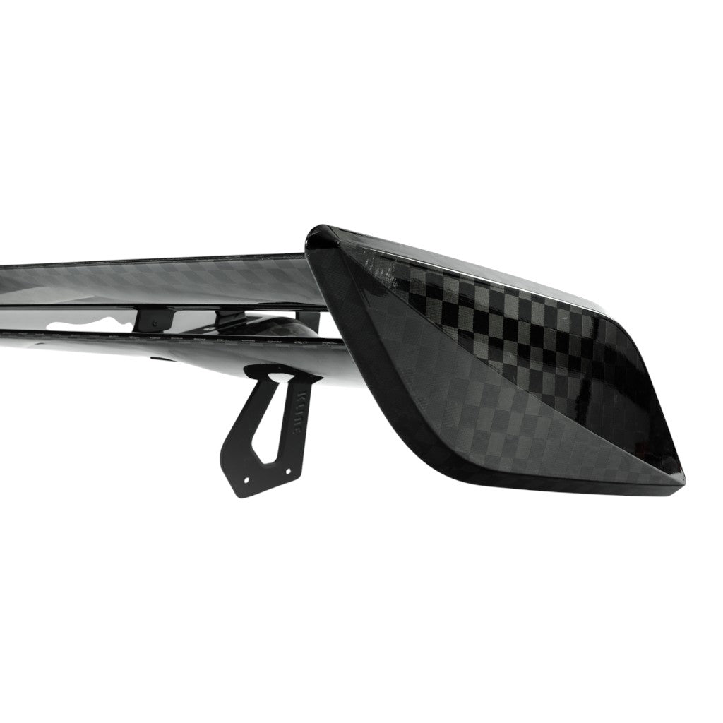 KLINE INNOVATION KL-CORVTT-C8Z06-TXRW Carbon Fiber Rear Wing (Inconel 625) for CHEVROLET Corvette Z06 (C8) Photo-4