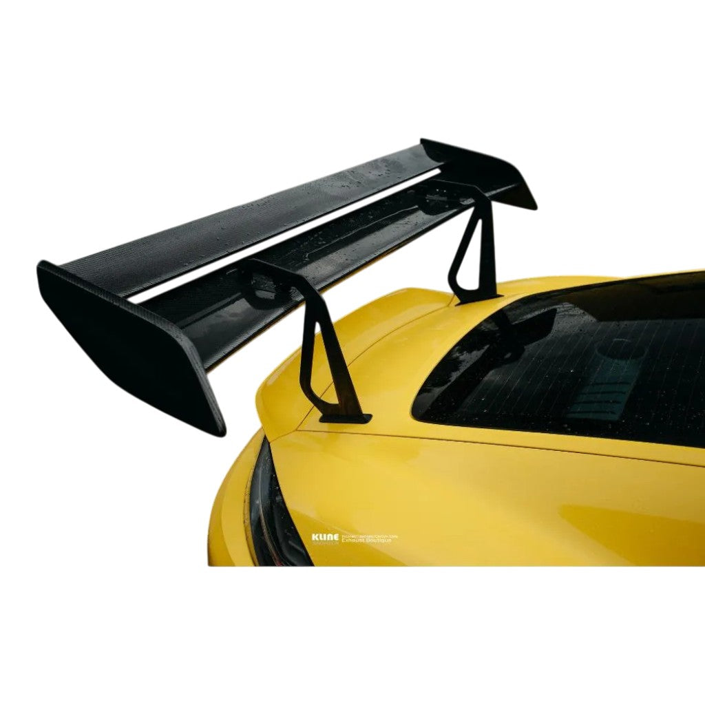 KLINE INNOVATION KL-AER-POR-718GT4-LMCFRW Carbon Fiber LM Rear wing (Riser bracket included) for PORSCHE 718 GT4 Photo-4