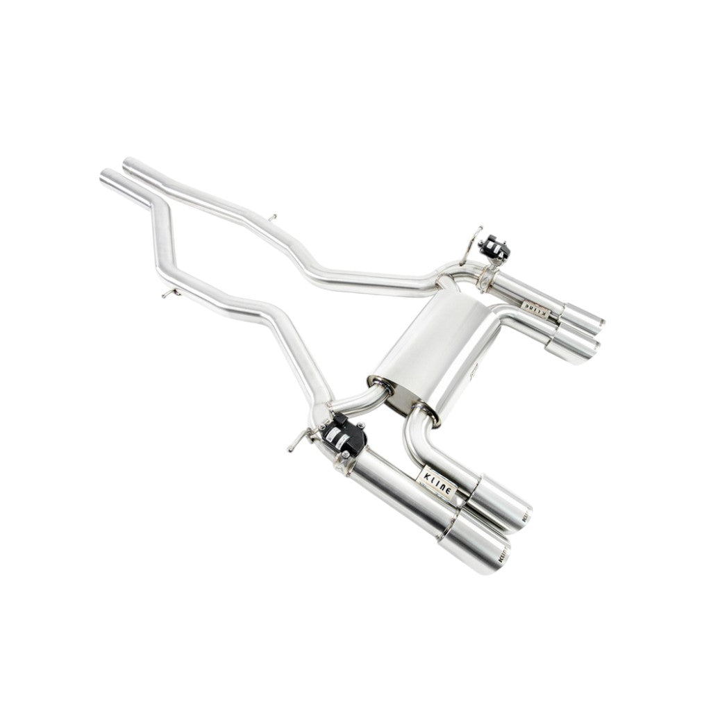 KLINE INNOVATION KL-BMW-M4-F8X-VALVE-RS-SS Exhaust System Cat Back Valvetronic (SS) for BMW M3 (F80) / M4 (F82 / F83) Photo-1
