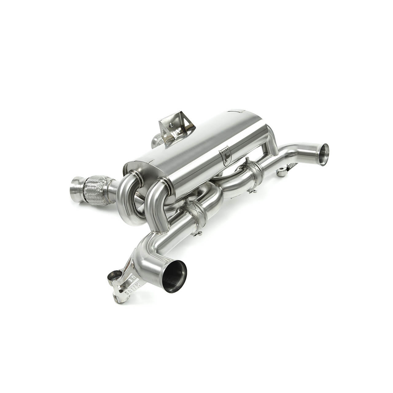 KLINE INNOVATION KL-POR-980CRGT-RS-SS Exhaust system (Stainless steel) for PORSCHE (980) Carrera GT Photo-2