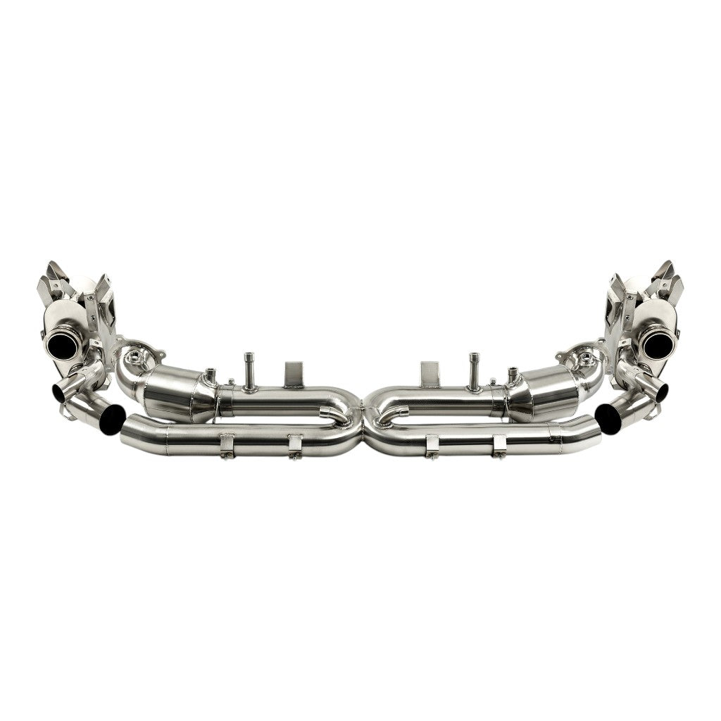 KLINE INNOVATION KL-POR-992.2TTH-RS-VALVE-RS-INC Valvetronic Cat-Back Exhaust System (Inconel 625) for PORSCHE Turbo / Turbo S (992.2) Photo-0