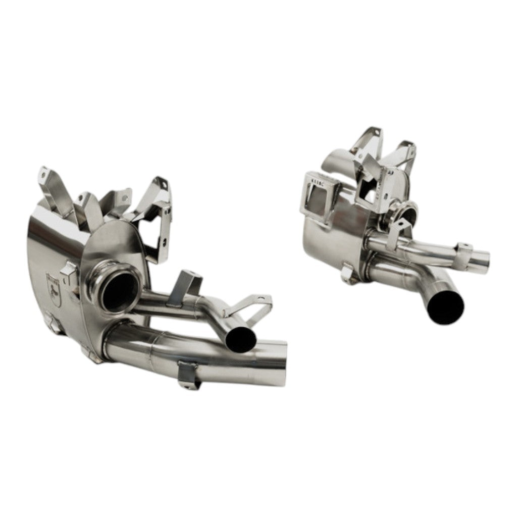KLINE INNOVATION KL-POR-992.2TTH-RS-VALVE-RS-INC Valvetronic Cat-Back Exhaust System (Inconel 625) for PORSCHE 911 Turbo / Turbo S (992.2) Photo-4