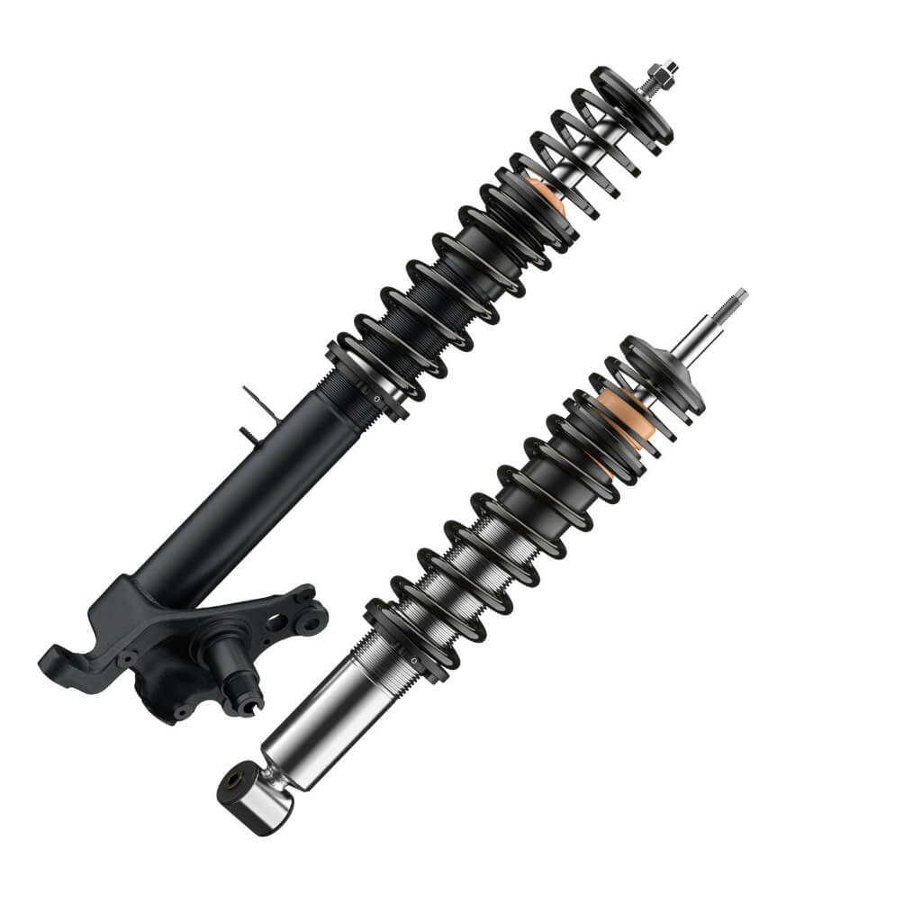 KW 1020520009 Coilover Kit V1 Classic Line (Modification of the FA Strut Housing) for BMW 530i / 535i (E34) 1987-1995 Photo-1