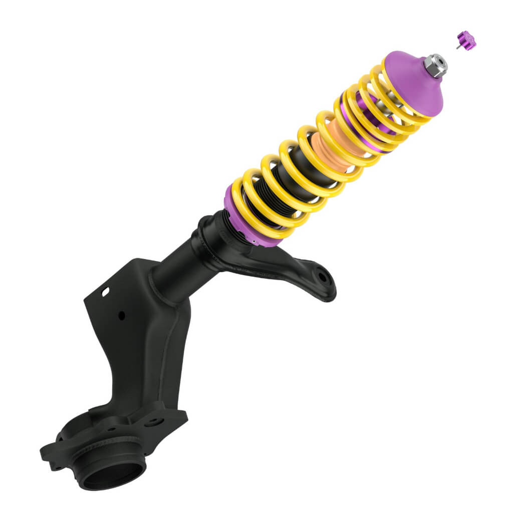 KW 102200CP Coilover Kit V1 (Modification of the FA Strut Housing) for BMW M635 CSi (E24) 1975-1989 Photo-2