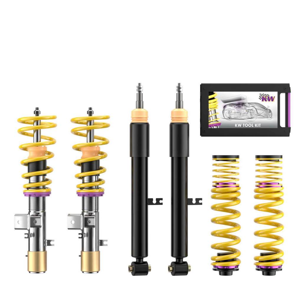 KW 102200EY Coilover kit V1 for BMW 4 Convertible (G23) with electronic dampers 2020+ Photo-0