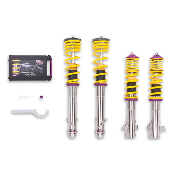 KW 102800DU Coilover Kit INOX V1 (incl. deactivation for electronic dampers) for VW Golf VIII Variant 2.0 TDI (CG5) 2020- Photo-2